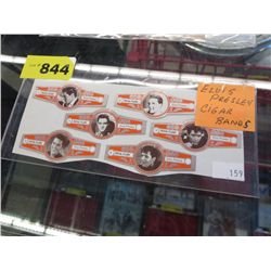 Elvis Presley Cigar Bands 1-6