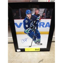 Autographed photo of Chris Tanev