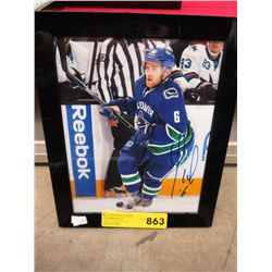 Autographed photo of Yannick Weber