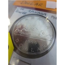 1966 Canadian Silver Dollar .800 Silver
