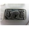 Image 1 : 4 x .999 solid silver "Bear" bars