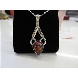 Custom made Baltic amber necklace set