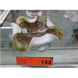 1960's Millefiori Murano glass bowl