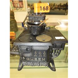 Vintage collectable salesman sample stove
