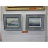 Image 1 : 2 Framed prints "Cove", "Snaksaw Lake"
