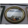 Image 1 : Framed oval mirror