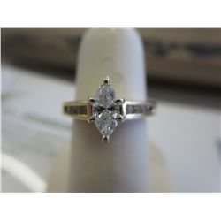 14KT yellow gold Diamond Solitaire ring