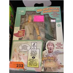 Rare Steve Irwin collectible action figure