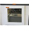 Image 1 : Wood framed mirror - white