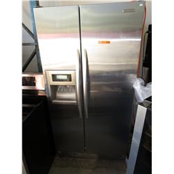Kitchenaid stainless steel side by side fridge