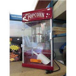 Electric counter top popcorn machine