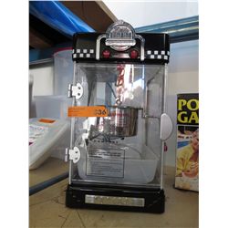 Electric counter top size popcorn machine