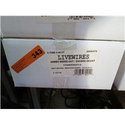 Case of Livewires Jumbo inside out candy
