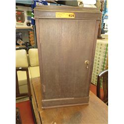 1910's English mahogany chimney cabinet