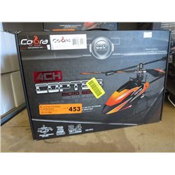 R/C Cobra helicopter, in box.