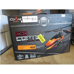 R/C Cobra helicopter, in box.