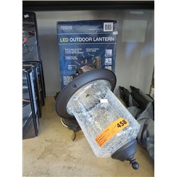 2 LED outdoor lanterns