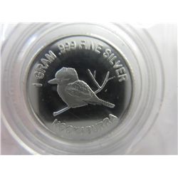 4 x Assorted .999 silver rounds