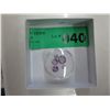 Image 2 : Gem jar: 5 assorted round purple amethysts