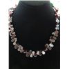 Image 1 : .925 silver garnet strand necklace