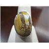 Image 1 : Estate .925 silver 7g Arabian agate stone ring