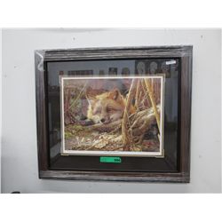 Framed print "A Touch of Warmth" by Denis Mayer Jr