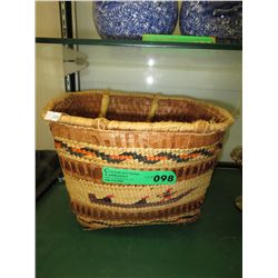 Vintage Westcoast Salish basket