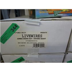 Box of Livewires jumbo inside-out candy