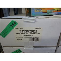 Box of Livewires jumbo inside-out candy