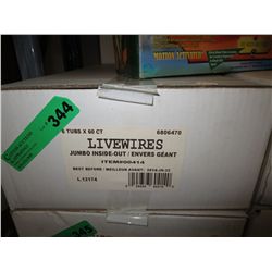 Box of Livewires jumbo inside-out candy