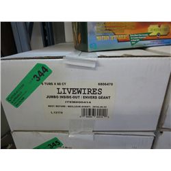 Box of Livewires jumbo inside-out candy