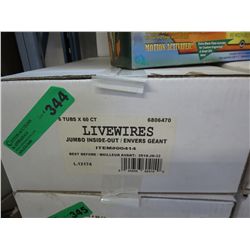 Box of Livewires jumbo inside-out candy