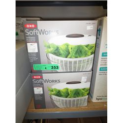 2 Oxo Softworks salad spinners