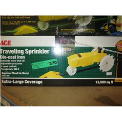Yardworks self propelled sprinkler