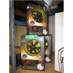 3 R/C flying vehicles.