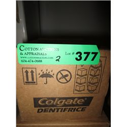 2 Cases of Colgate trial size toothpaste