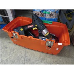 Mastercraft cordless drill in case