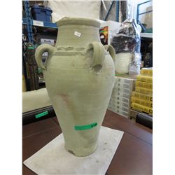 Oversized pottery vase