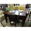 Image 1 : NEW-Pub height wood dining table