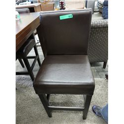 NEW-leather bar height dining chair