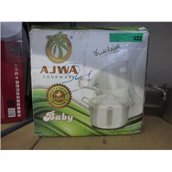 10 pc aluminum cookware set -Ajwa "Baby"