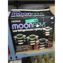Noma Moonrays garden lighting set