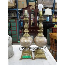 Pair of table lamps