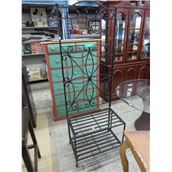 Metal hall stand