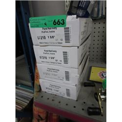 4 boxes of 1 & 5/8" panel nails