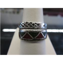 2 Men's .925 silver rings