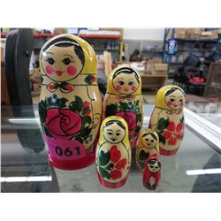 USSR wood nesting dolls