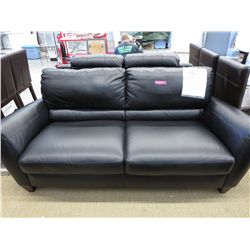 NEW - 3 Pcs "Natuzzi" 100%  leather living room suite