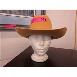 Stetson hat  - "The Buckaroo" - Mustard colour