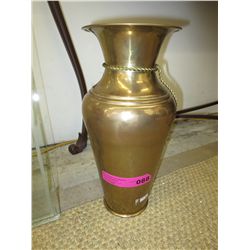 15" Brass vase